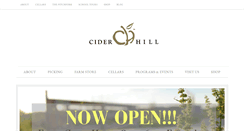 Desktop Screenshot of ciderhill.com
